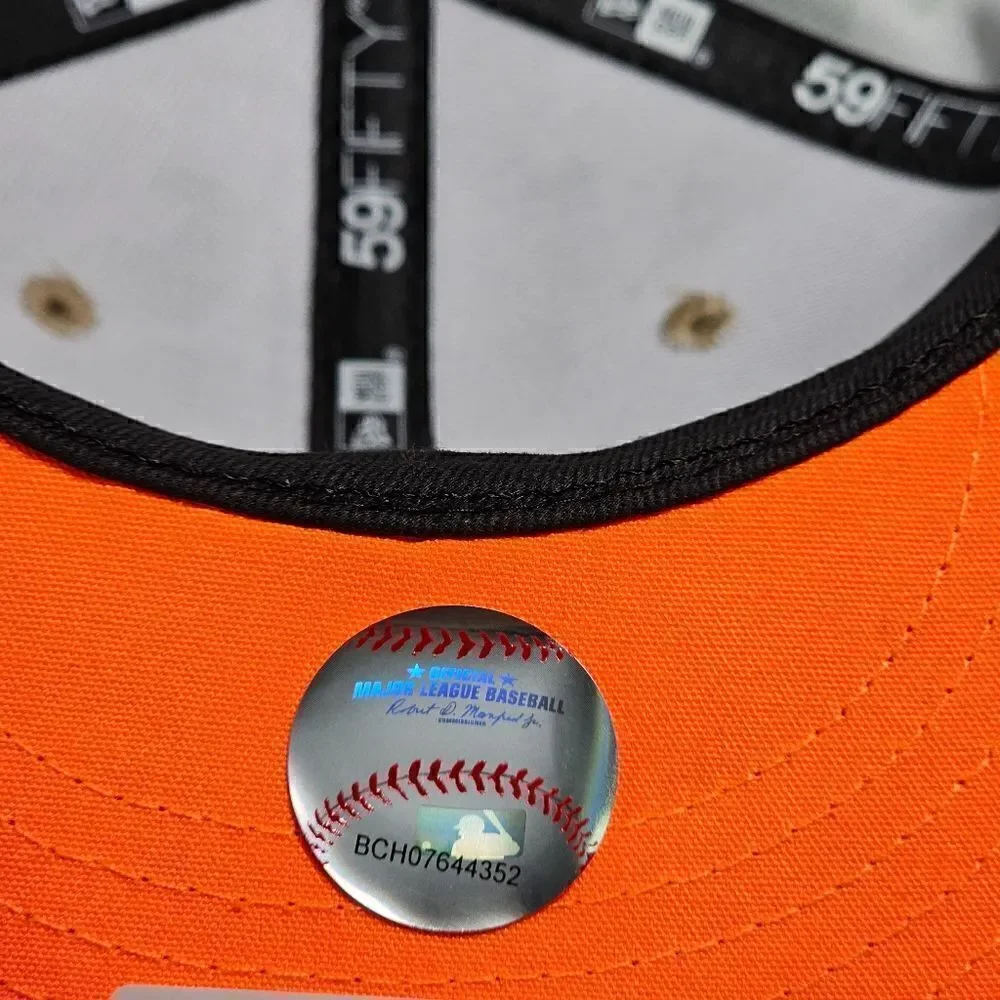 New Era San Francisco Giants Duck Camo 59Fifty Fitted Hat 2010 World Serie 7 1/4